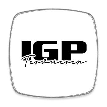 IGP TERVUEREN Dog Sport Wilsigns Dog Gift - Square fridge magnet - white - Front