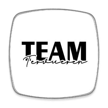 TEAM TERVUREN Dogs IGP Dog Sport Wilsigns - Square fridge magnet - white - Front