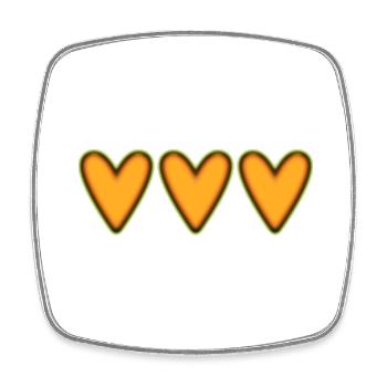 MUTTERTAG. SCHÖNEN MUTTERTAG. MAMA. ICH LIEBE DICH - Viereckiger Kühlschrankmagnet - Weiß - Vorne