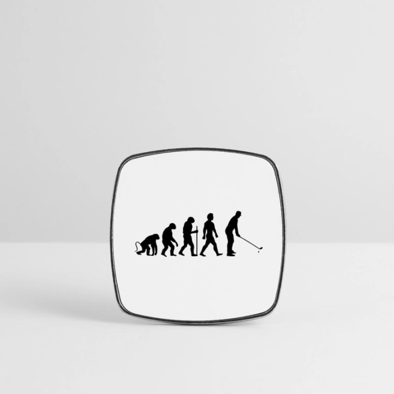 evolution golf Viereckiger Kühlschrankmagnet