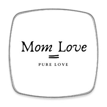 Cadeau de chemise de maman pour la fête des mères - Magnet carré - blanc - Devant
