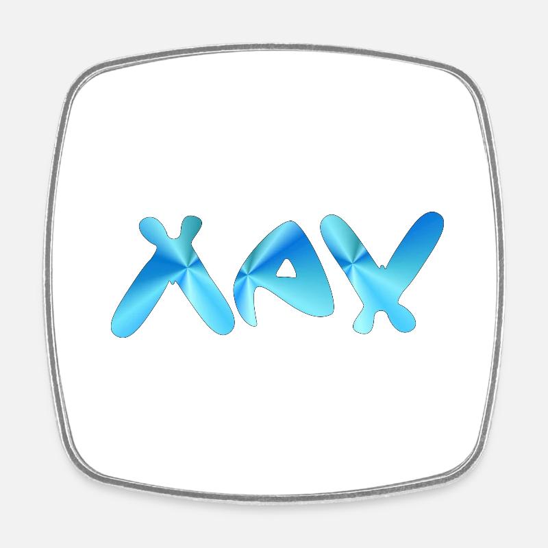Max - Square fridge magnet - white