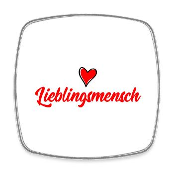 Favorite person - Square fridge magnet - white - Front