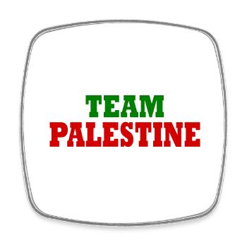 Palestine - équipe de Palestine - Magnet carré - blanc - Devant