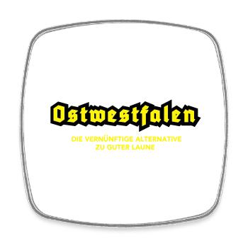 Westphalie orientale Alternative à la bonne humeur - Magnet carré - blanc - Devant