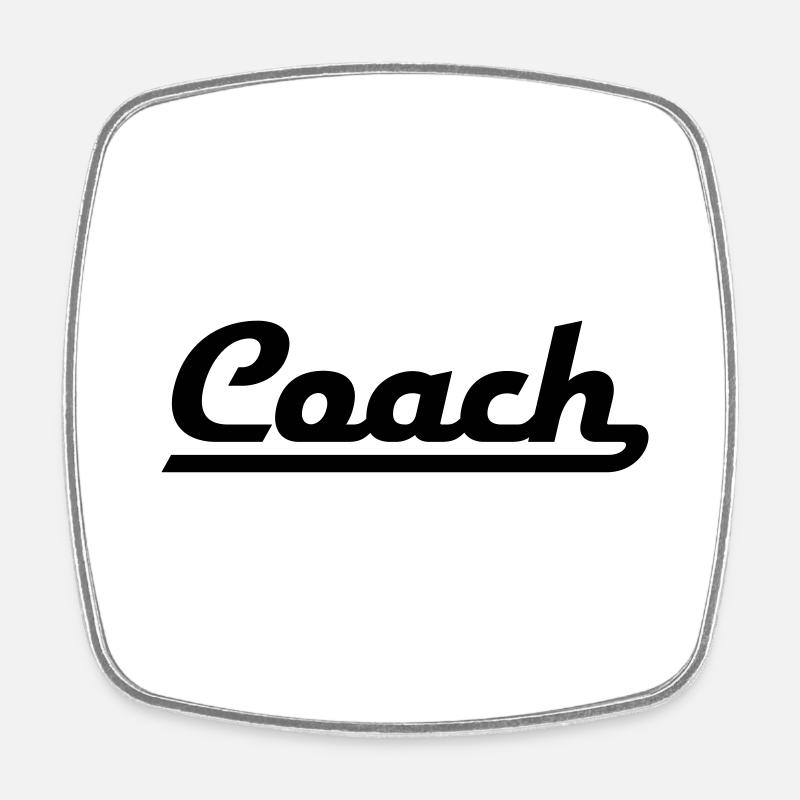 COACH - Magnet carré - blanc