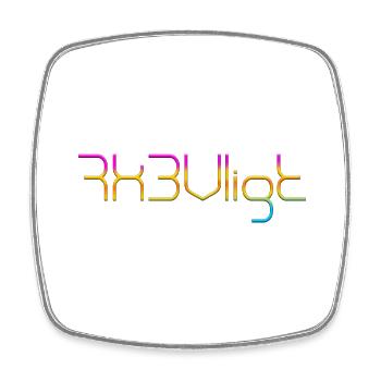 sms chat language continues swedish chat language - Square fridge magnet - white - Front