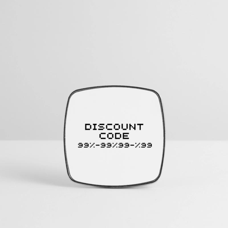 Rabattcode/Rabattcode 99 Viereckiger Kühlschrankmagnet