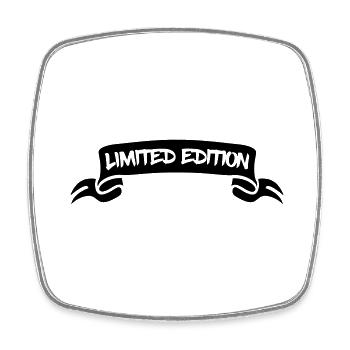 Limited Edition - Square fridge magnet - white - Front