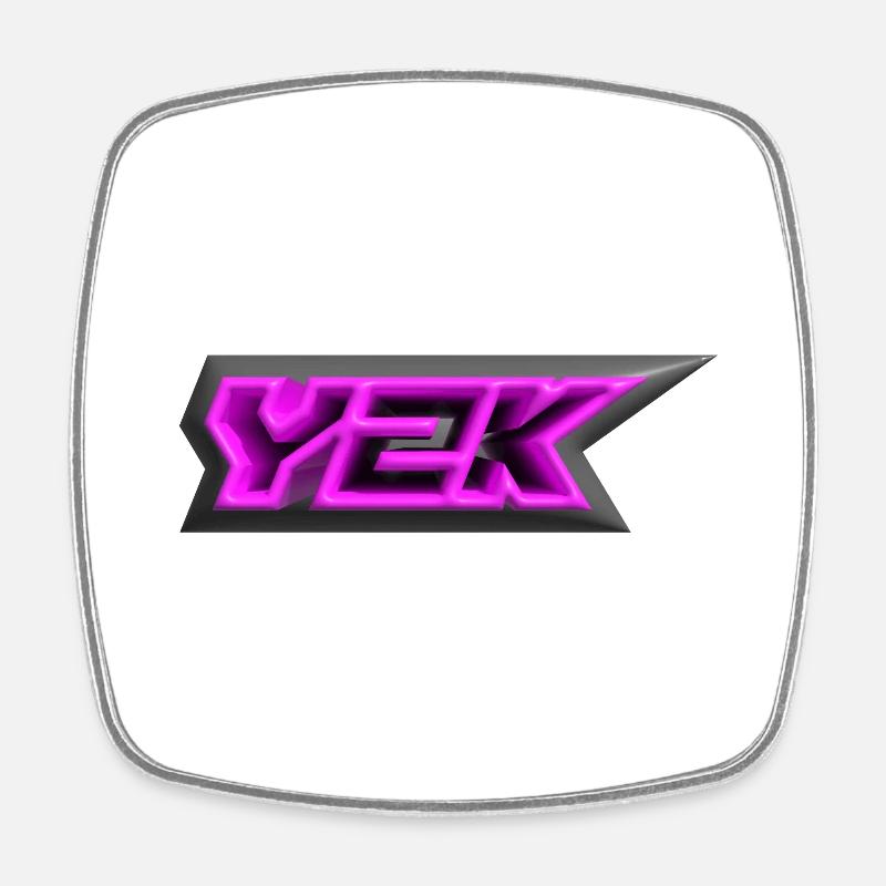 Y2K - Square fridge magnet - white