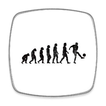 Soccer Team Soccer Player Soccer Design - Square fridge magnet - white - Front