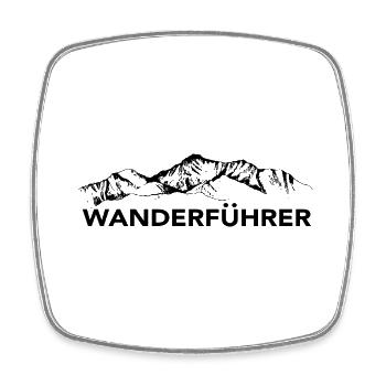 Wanderfuhrer - (7) - Viereckiger Kühlschrankmagnet - Weiß - Vorne