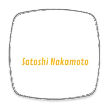 Buy The Dip Satoshi Nakamoto - Square fridge magnet - white - Front