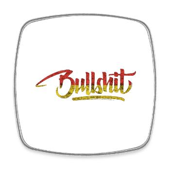 Restez fort Citation positive Mignon Amour Positivité - Magnet carré - blanc - Devant
