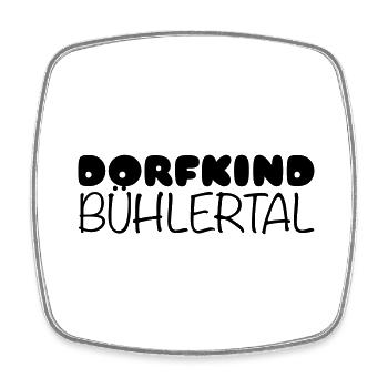 BH10 - Viereckiger Kühlschrankmagnet - Weiß - Vorne