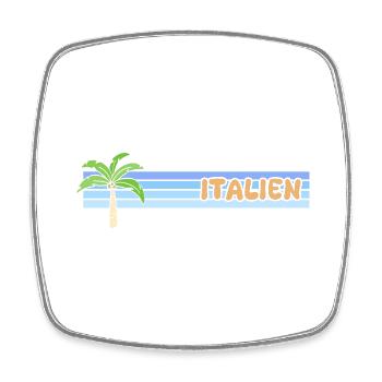 Cadeau pour l’Italie - Magnet carré - blanc - Devant