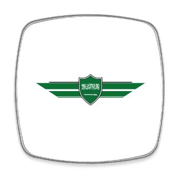 Saudi Arabia Fan World Cup - Square fridge magnet - white - Front