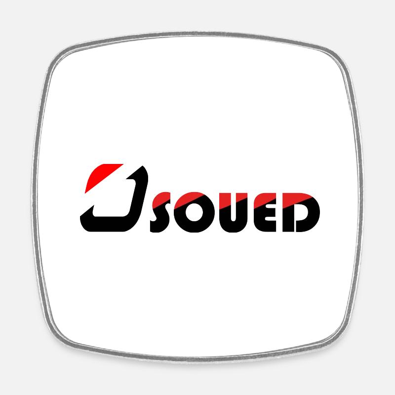 Osoued | - Viereckiger Kühlschrankmagnet - Weiß
