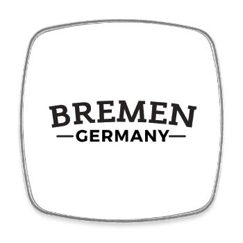 Brême Allemagne Home Idée Cadeau - Magnet carré - blanc - Devant