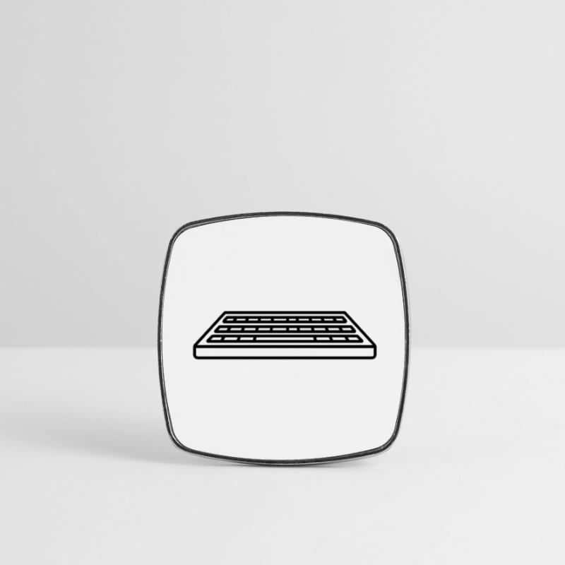 Control Keyboard Input Computer Square fridge magnet