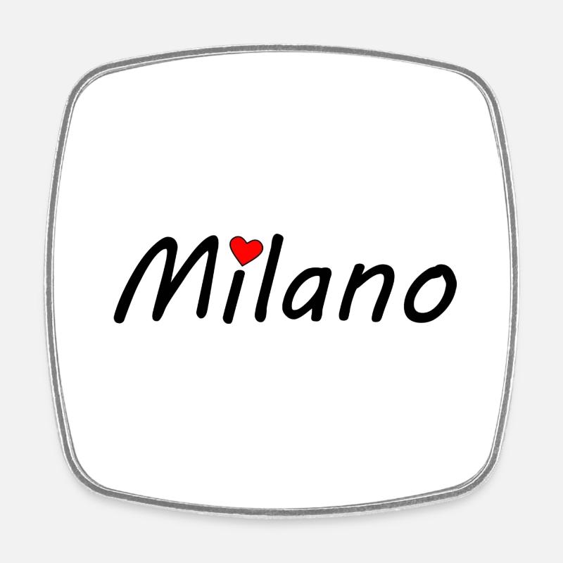 Milano - Square fridge magnet - white