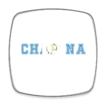 Guatemala Guatemalan Flag DNA I Gift - Square fridge magnet - white - Front