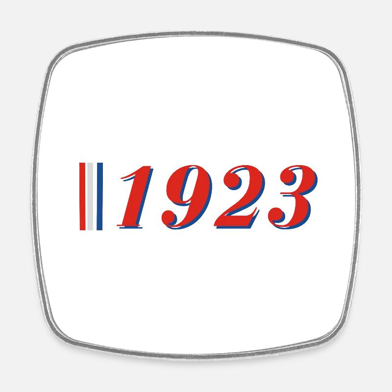Année 1923 - Magnet carré - blanc
