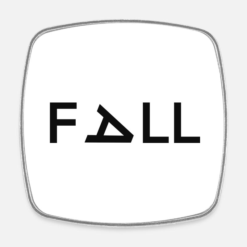 CASE - Square fridge magnet - white
