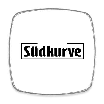Die Ultras aus der Südkurve - Viereckiger Kühlschrankmagnet - Weiß - Vorne