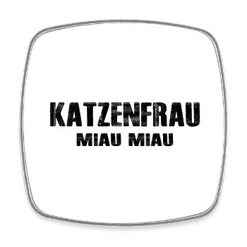 Dancing Dance Music - Viereckiger Kühlschrankmagnet - Weiß - Vorne