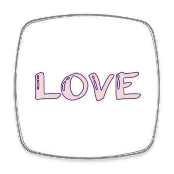 ICH HABE GERADE GEHEIRATET. Junggesellinnenabschied. HEILIGER VALENTINSTAG. PAAR. LIEBE - Viereckiger Kühlschrankmagnet - Weiß - Vorne