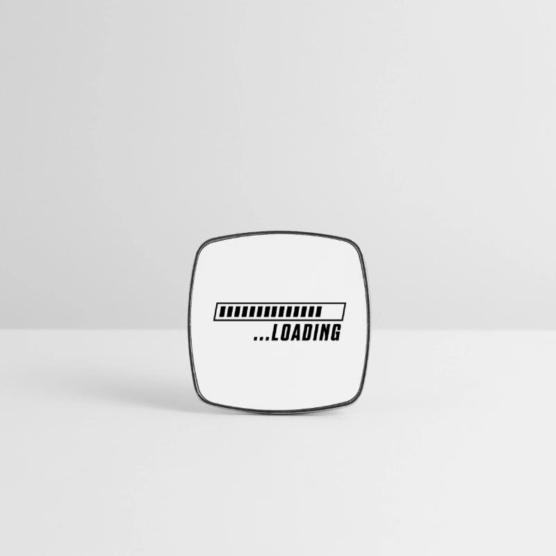 Square fridge magnet