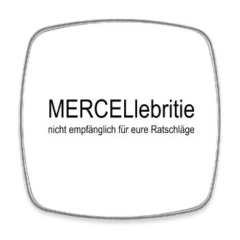 Top moderner T-Shirt Design Herren Must have 2024 - Viereckiger Kühlschrankmagnet - Weiß - Vorne
