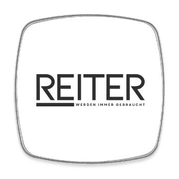 Reiter - werden immer gebraucht - Viereckiger Kühlschrankmagnet - Weiß - Vorne