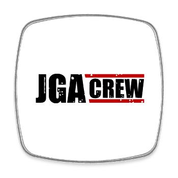 Jga Crew Junggesellenabschied - Viereckiger Kühlschrankmagnet - Weiß - Vorne