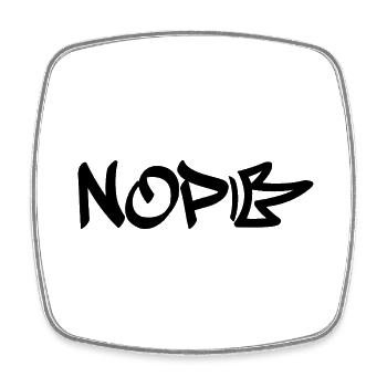 No Kings in America since 1776 - Square fridge magnet - white - Front