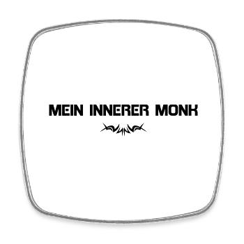 MEIN INNERER MONK - Viereckiger Kühlschrankmagnet - Weiß - Vorne