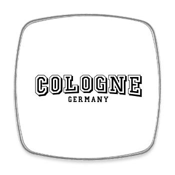 Cologne - Square fridge magnet - white - Front