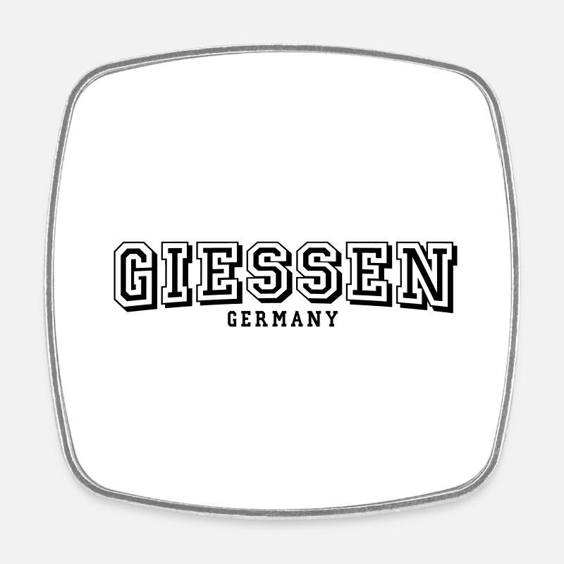 Verser - Magnet carré - blanc