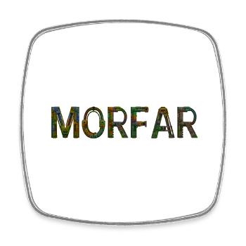 Grandpa Swedish Grandpa Sweden Dad Birthday Farfa - Square fridge magnet - white - Front