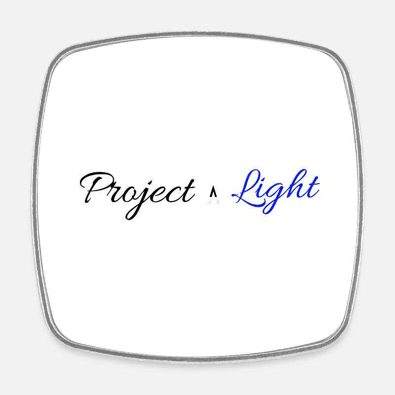 Ramadan, Project light. - Magnet carré - blanc