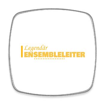 Occupation Ensemble Leader - Square fridge magnet - white - Front