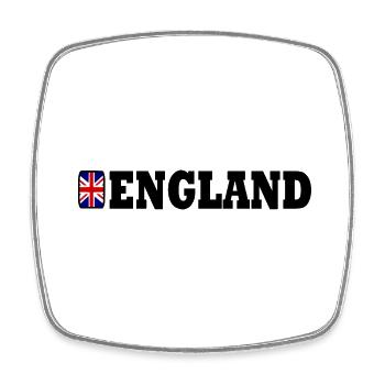 Union Jack - Square fridge magnet - white - Front