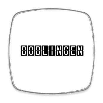 Böblingen airport sign - Square fridge magnet - white - Front