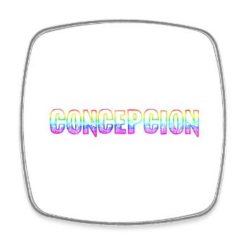 Concepcion RS Rainbow - Square fridge magnet - white - Front