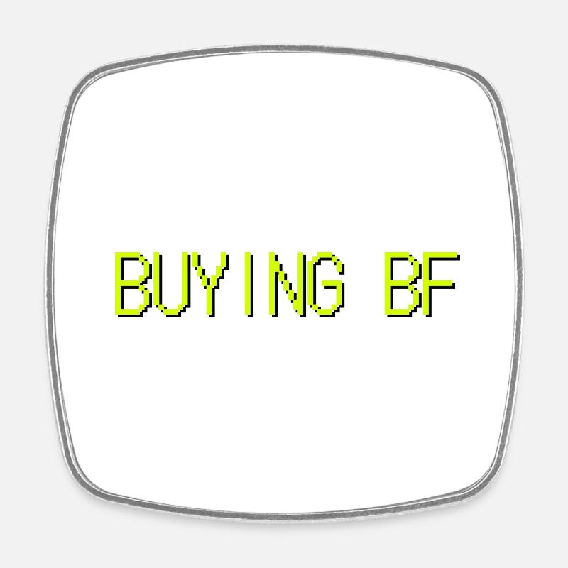 Achat de BF - Magnet carré - blanc