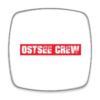 Ostsee Crew - Viereckiger Kühlschrankmagnet - Weiß - Vorne