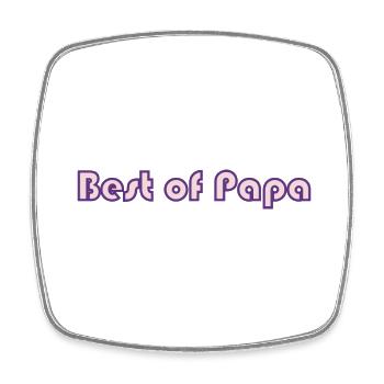 HAPPY MOTHER'S DAY. MOM. MOTHER's DAY - Square fridge magnet - white - Front