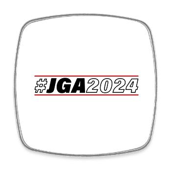 Bachelor Party Bachelor Party 2024 Saying - Square fridge magnet - white - Front