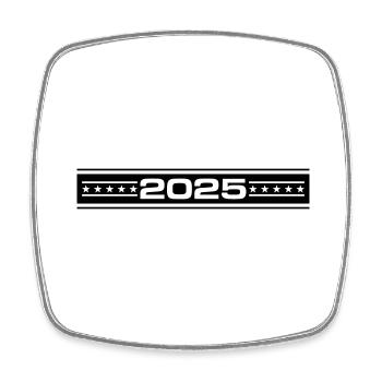 2025 Year Element - Square fridge magnet - white - Front